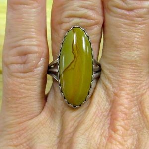 🍂Vintage Jasper Sterling Silver Ring🍂